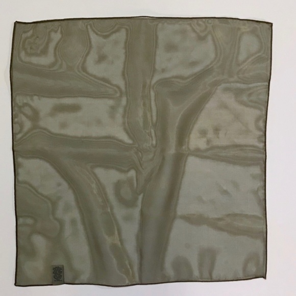 Three Scarf Collection Cream Olive Grey Floral - Picture 3 of 8